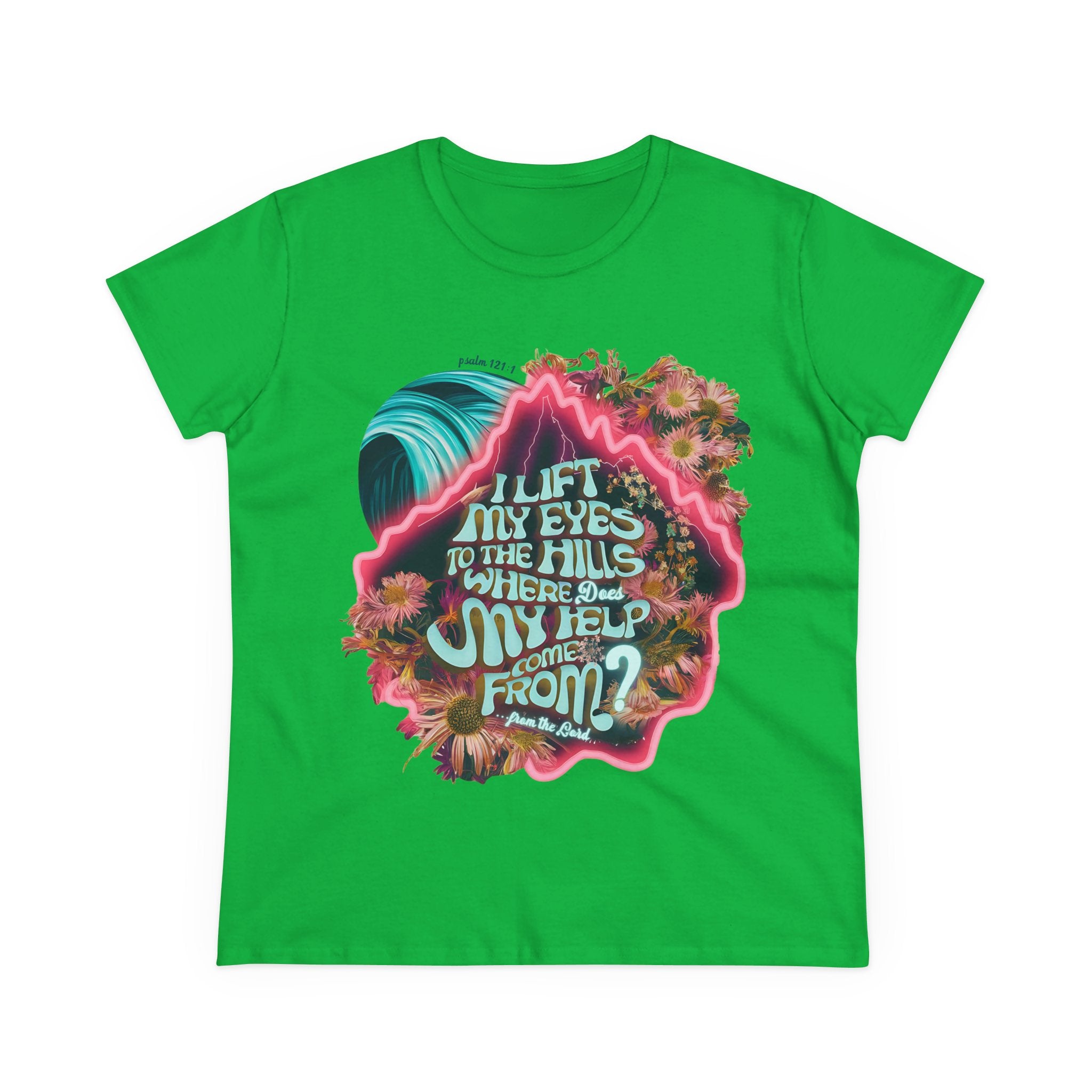Help coming from the Lord
Women's Midweight Cotton Tee
