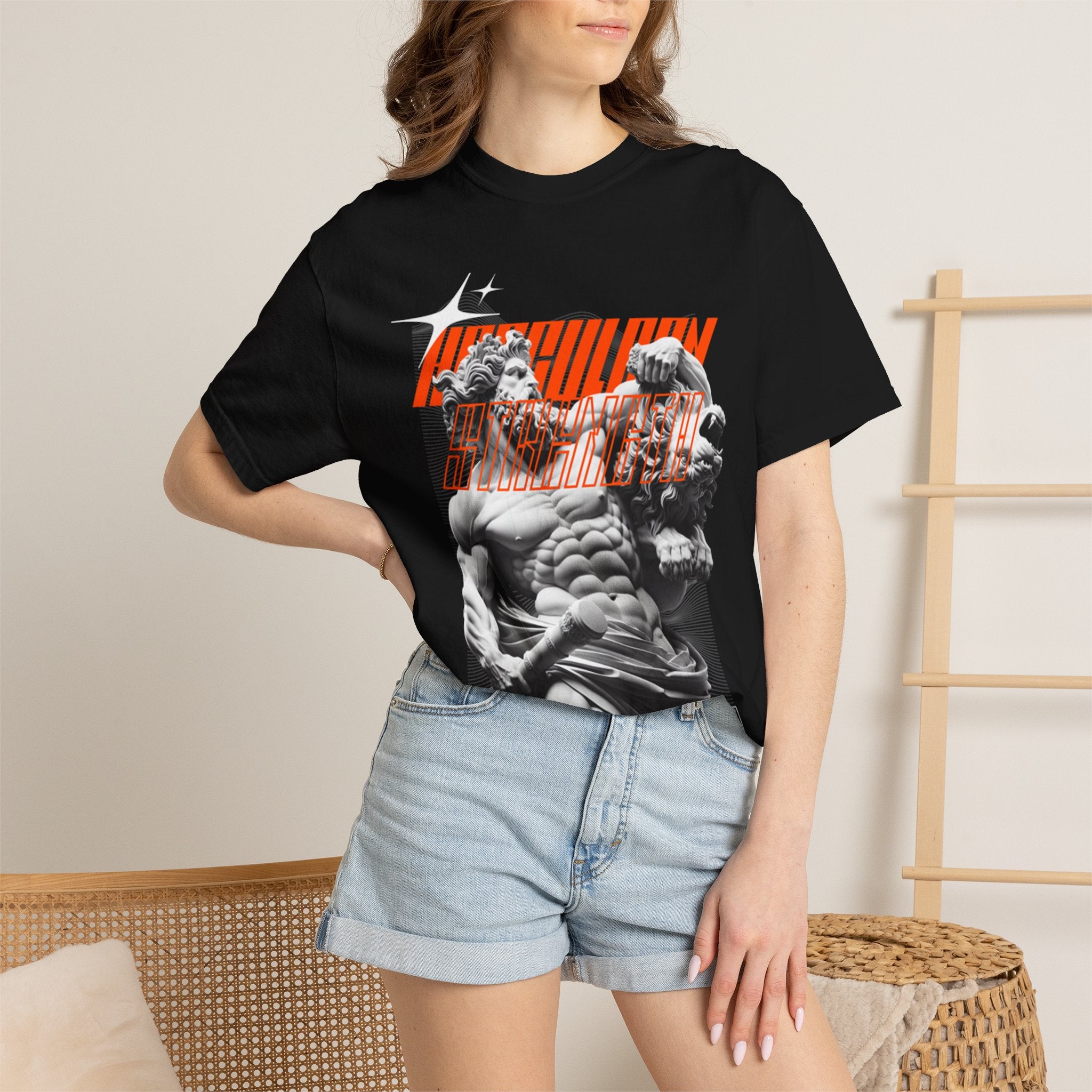 Unleash the power within 
Unisex Garment-Dyed T-shirt