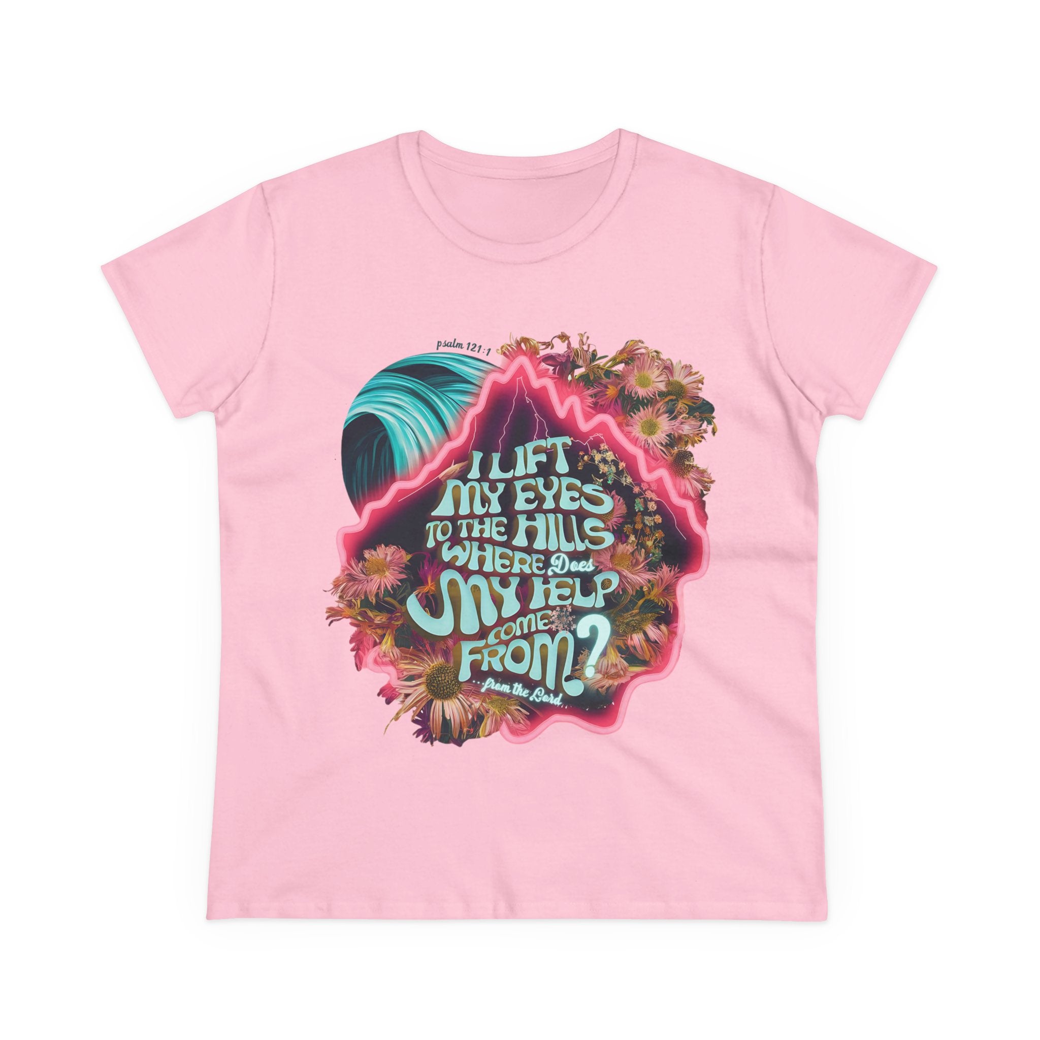 Help coming from the Lord
Women's Midweight Cotton Tee