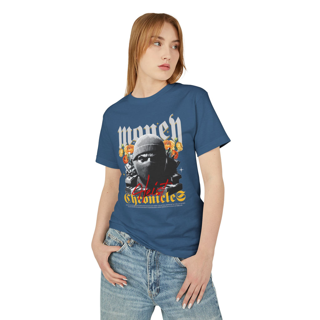 NewryB$ "Heist Chronicles" / Unisex Garment-Dyed Heavyweight Cotton Tee