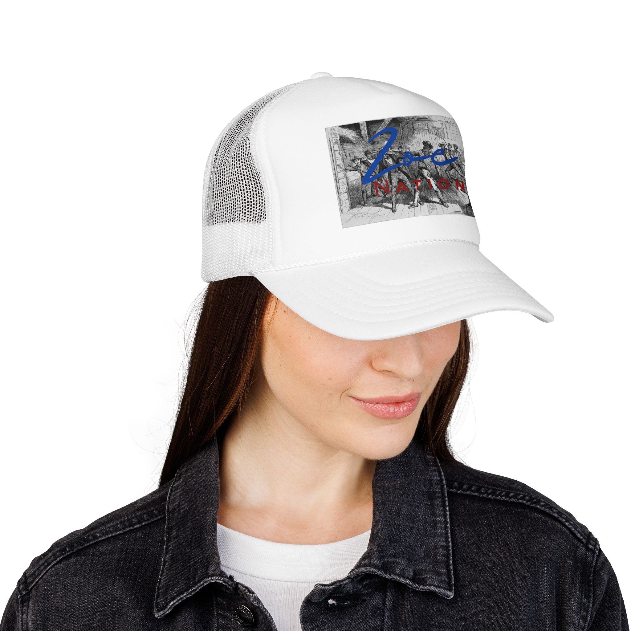 Zoe Nation Foam Trucker Cap – Heritage. Freedom. Identity.