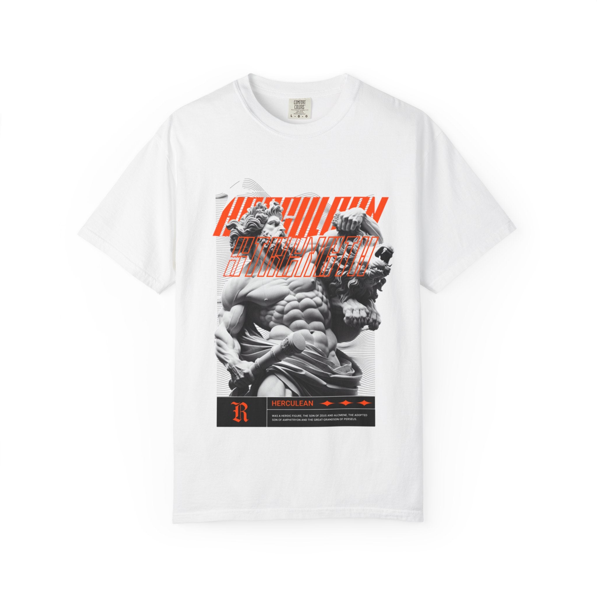 Unleash the power within 
Unisex Garment-Dyed T-shirt