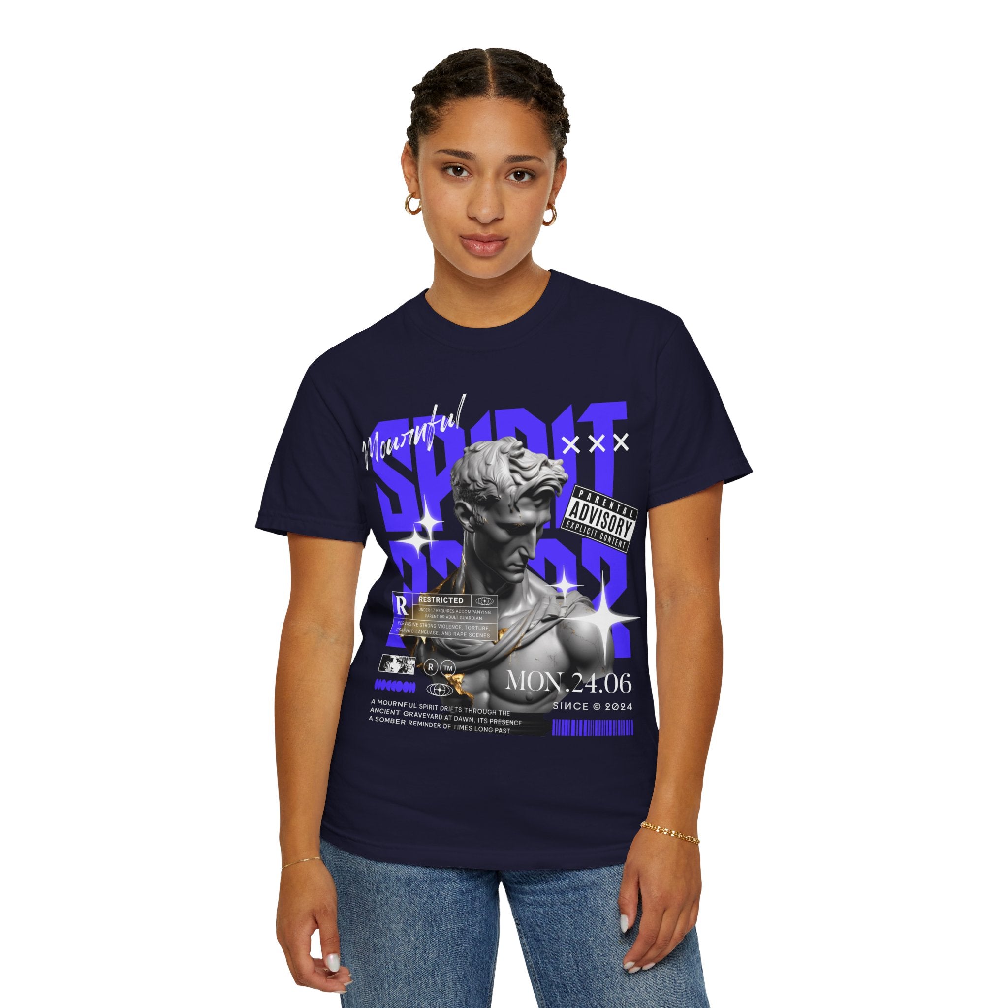 NewryB$ “Mournful Spirit Drops” Graphic Tee