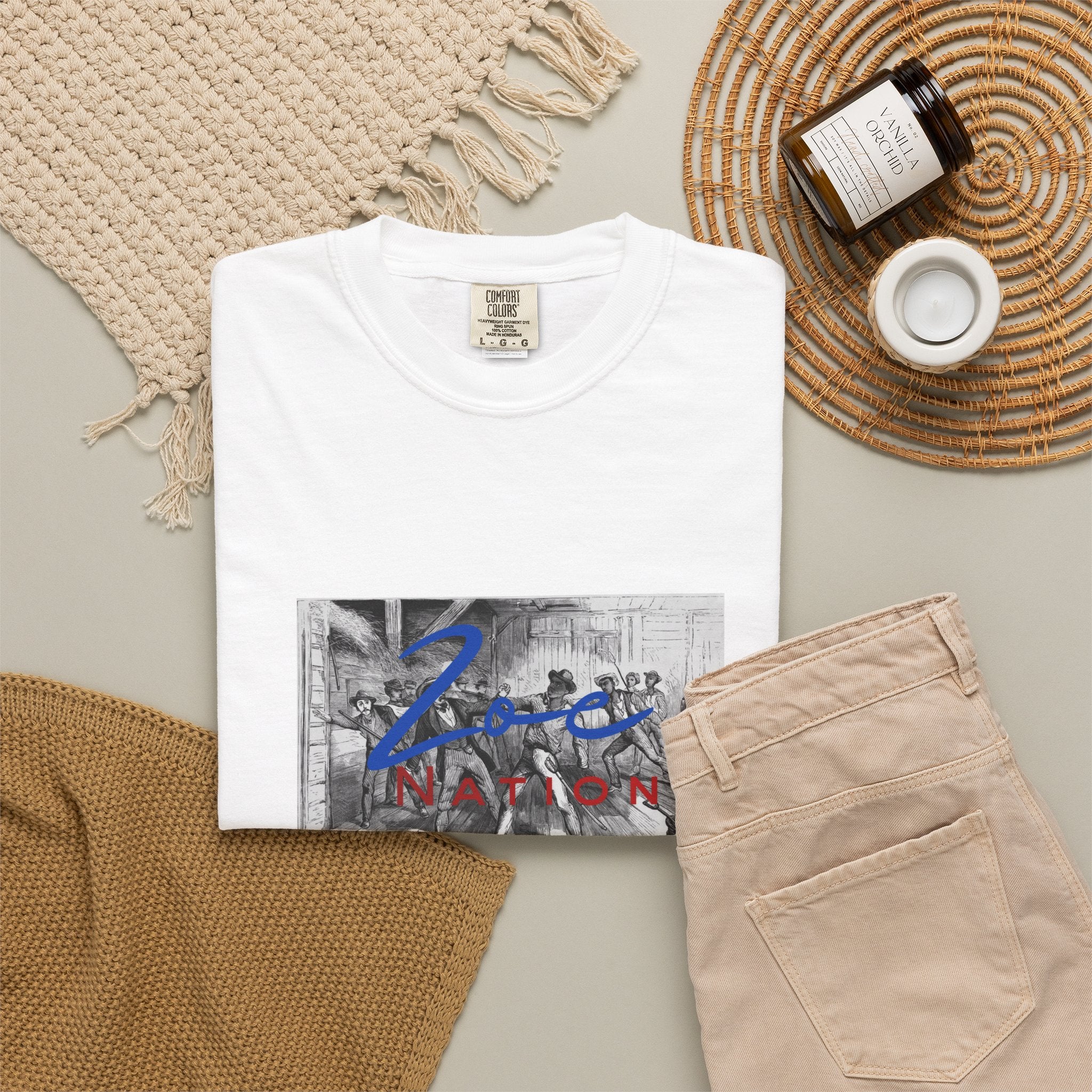 ( Zoe Nation) Unisex Garment-Dyed T-shirt