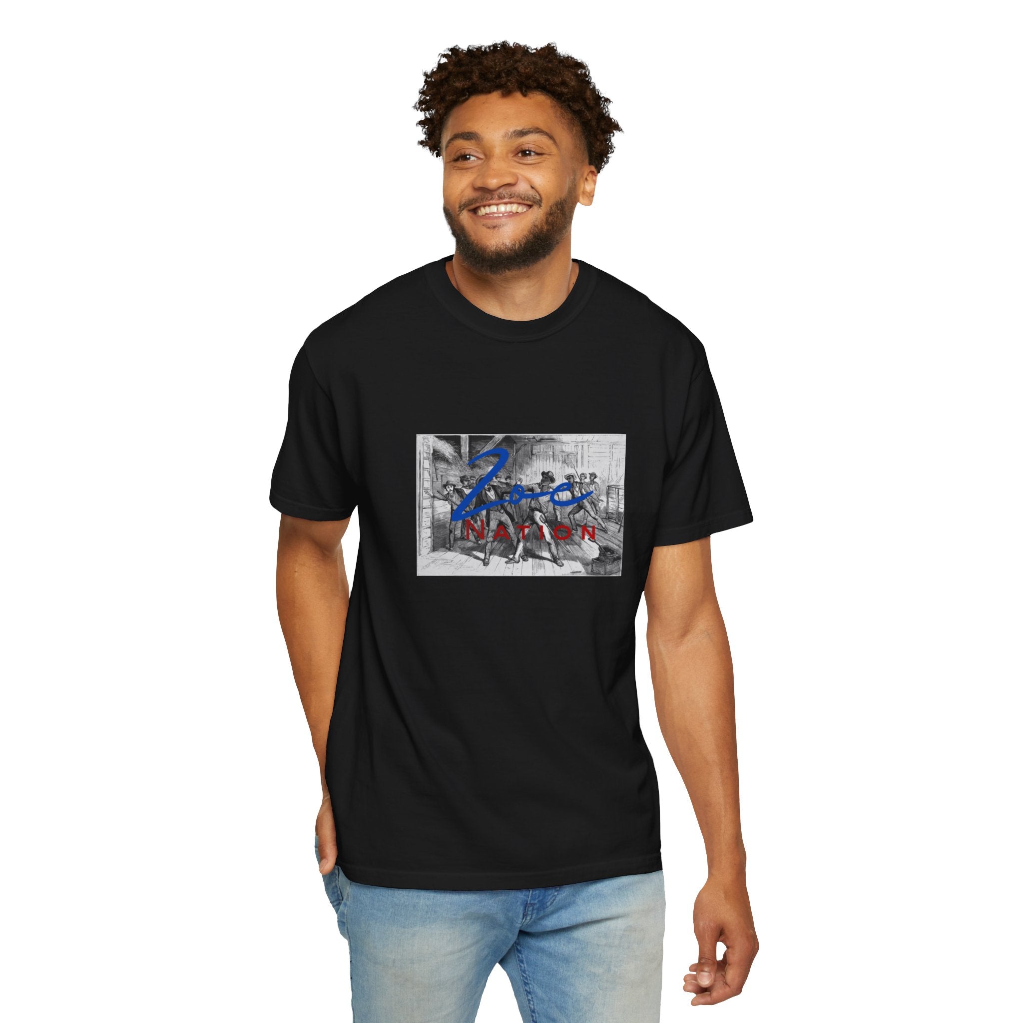 ( Zoe Nation) Unisex Garment-Dyed T-shirt