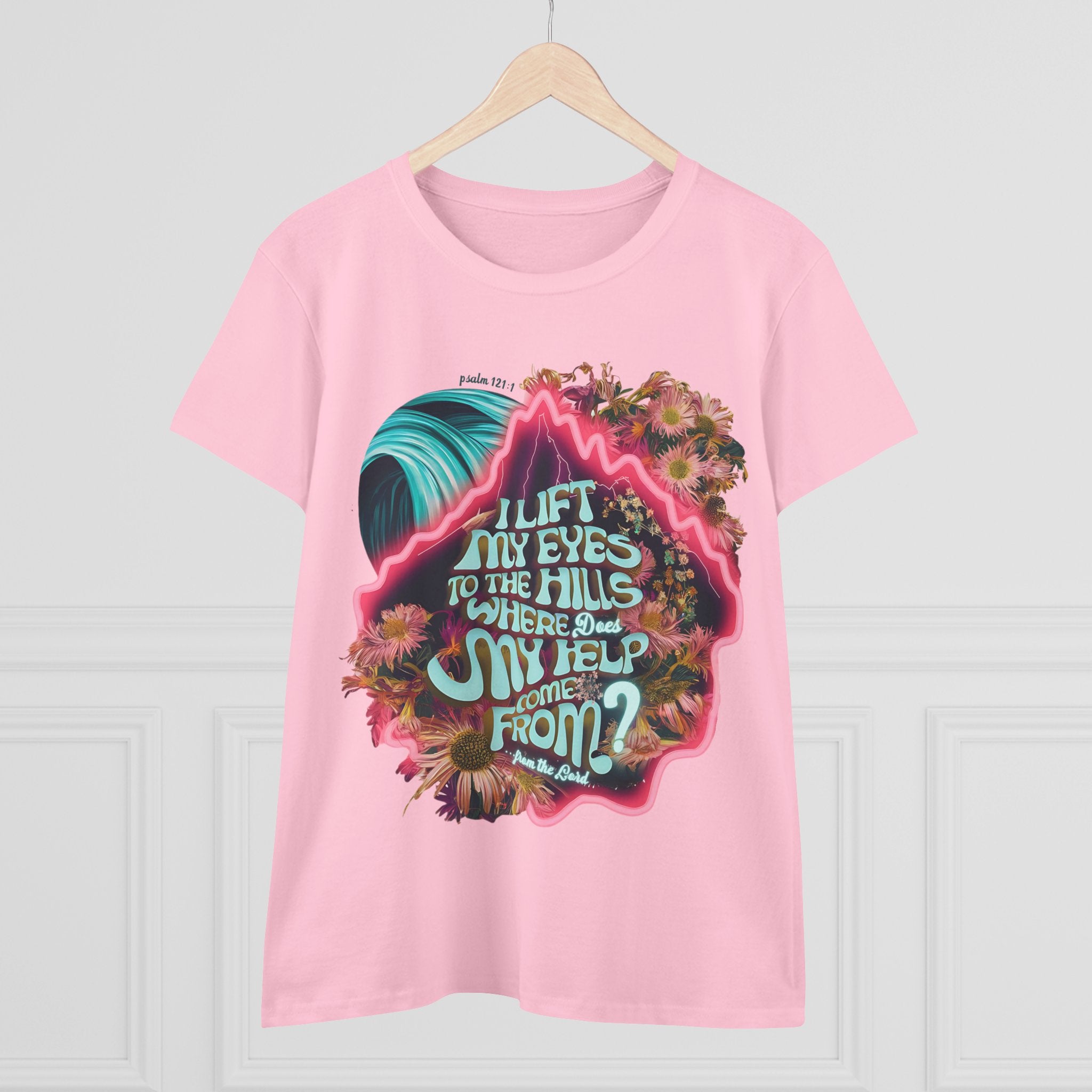 Help coming from the Lord
Women's Midweight Cotton Tee