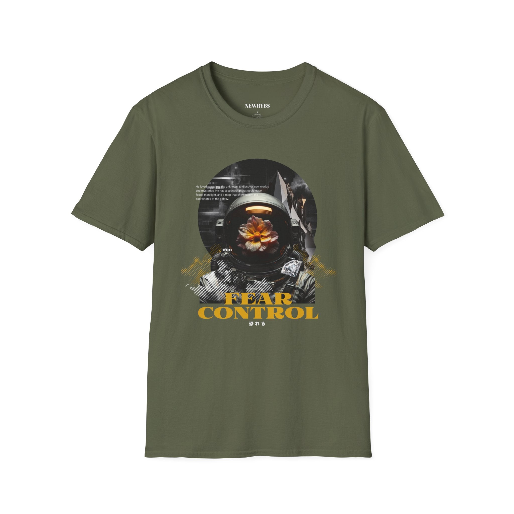 Fear Control design tee / Unisex Softstyle T-Shirt