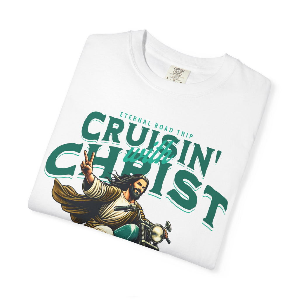 Cruisin’ with Christ™ – The Ultimate Ride Christian Graphic T-Shirt