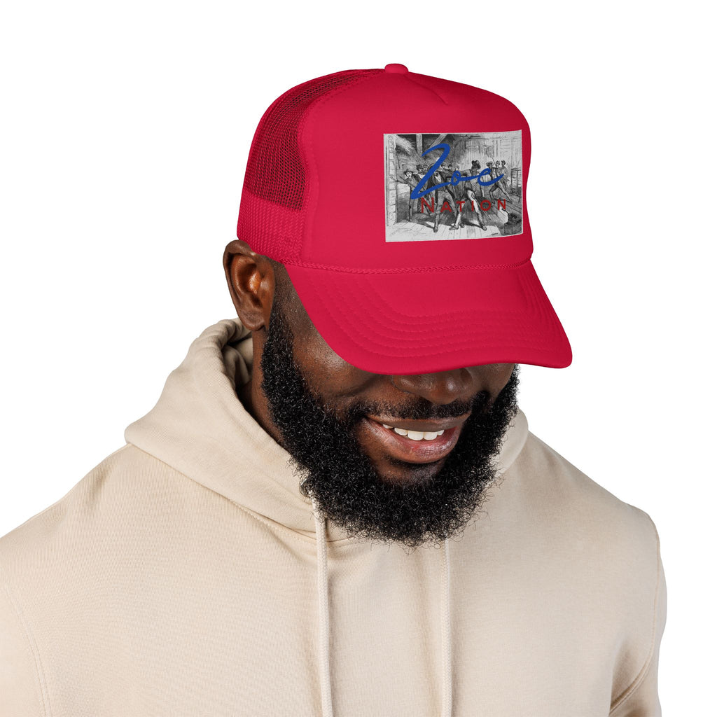 Zoe Nation Foam Trucker Cap – Heritage. Freedom. Identity.