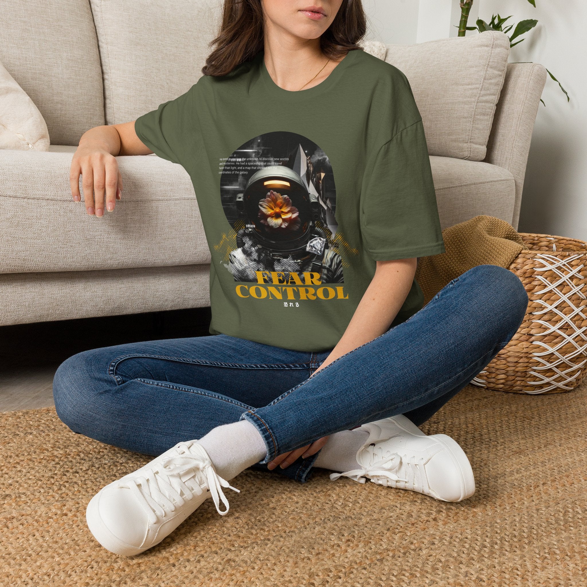 Fear Control design tee / Unisex Softstyle T-Shirt