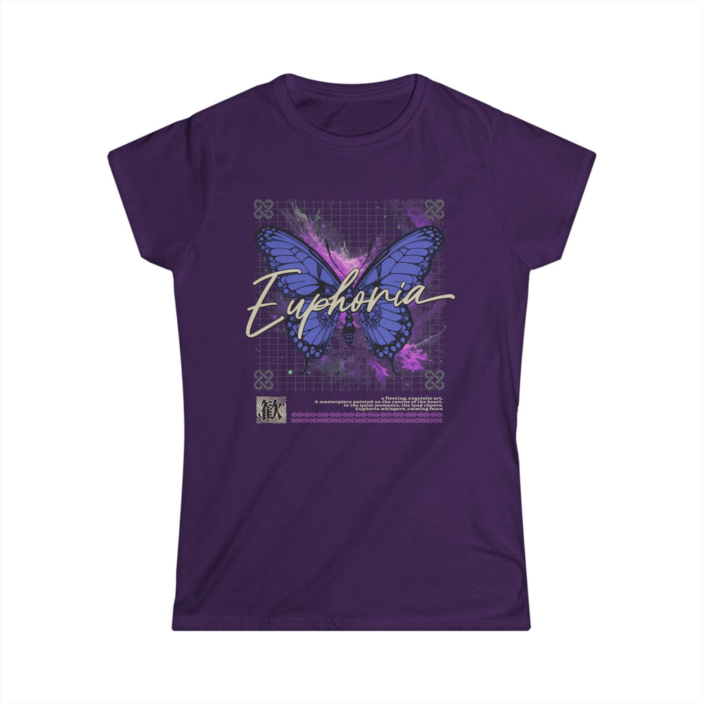 Euphoria Butterfly Tee — Women's Graphic Butterfly T-Shirt