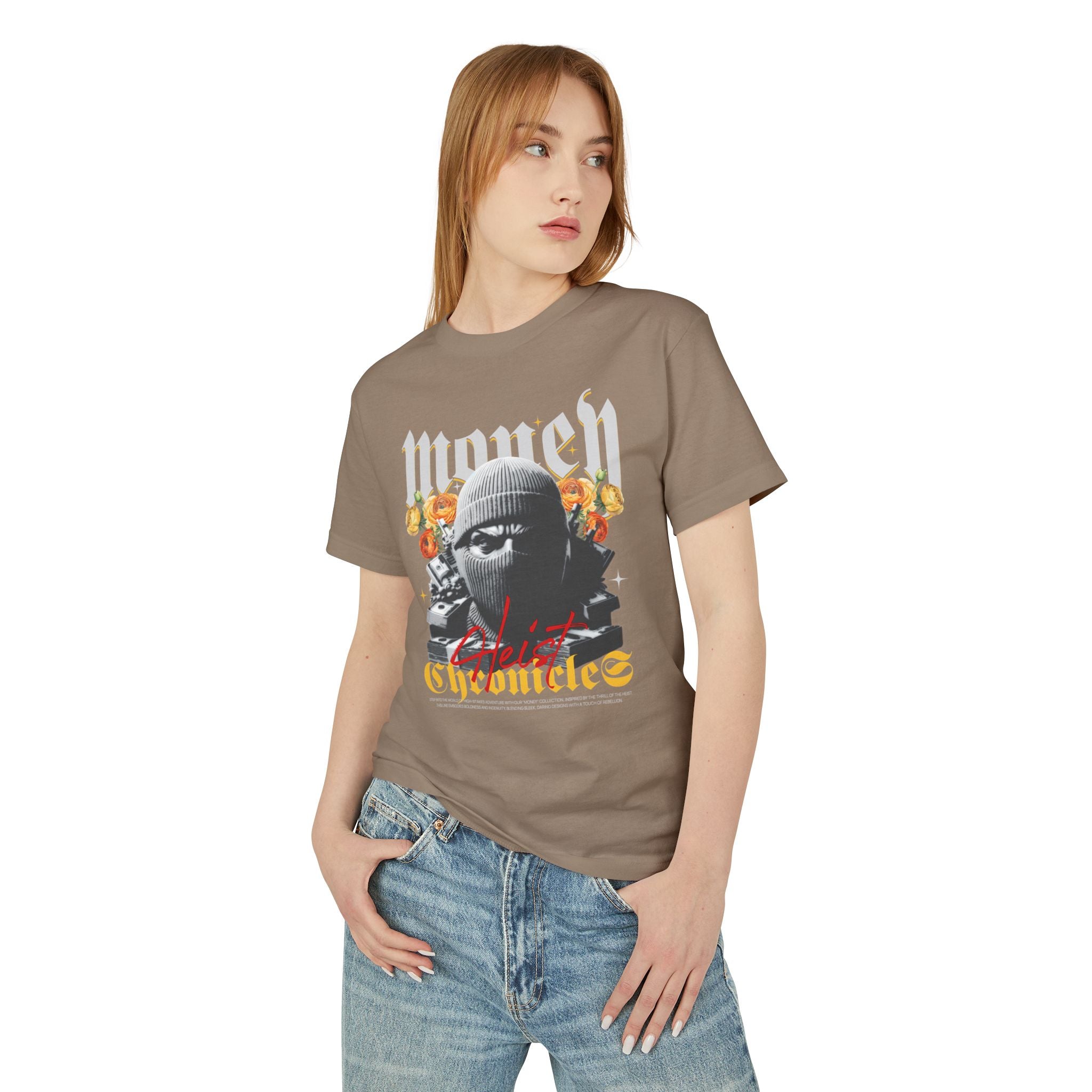 NewryB$ "Heist Chronicles" / Unisex Garment-Dyed Heavyweight Cotton Tee