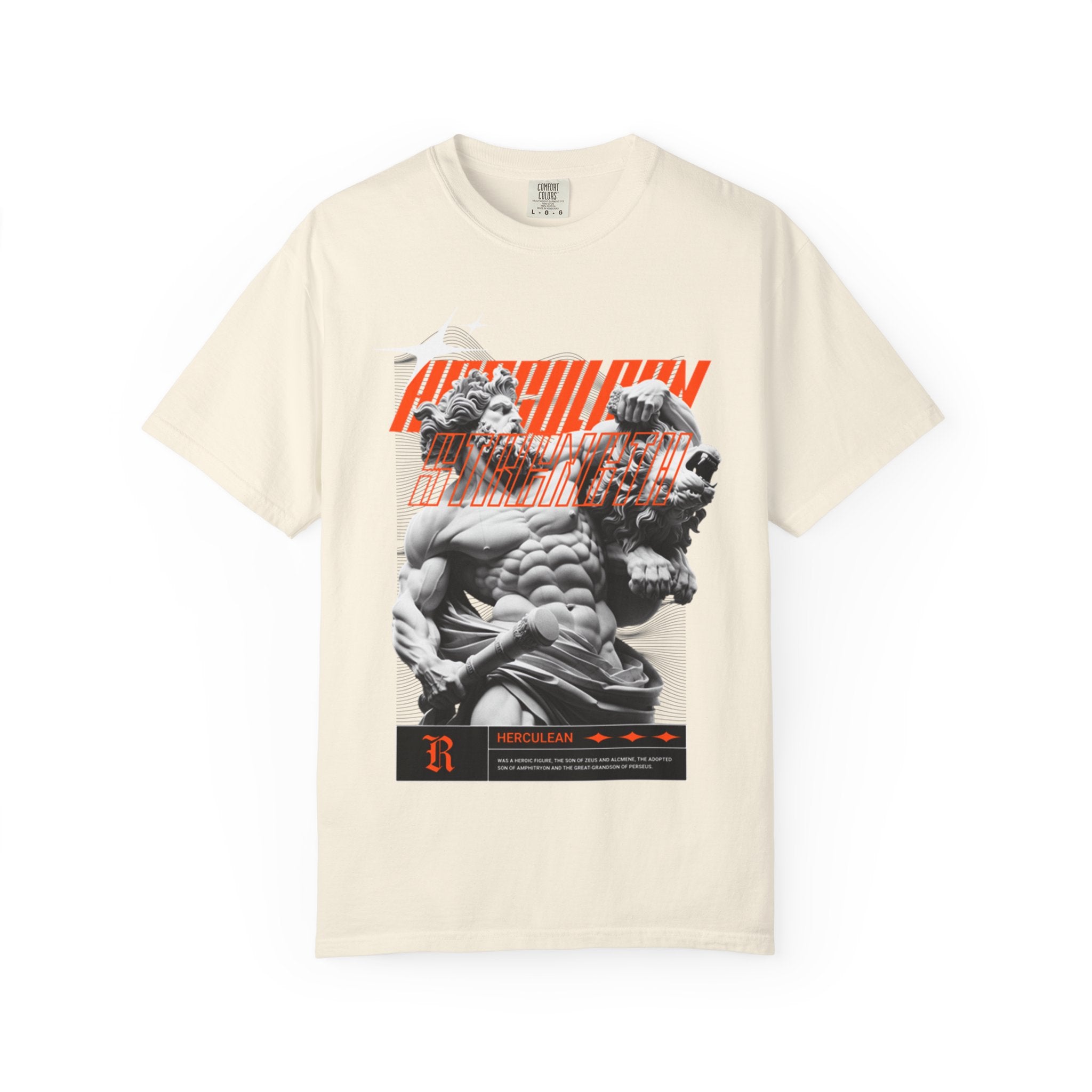 Unleash the power within 
Unisex Garment-Dyed T-shirt
