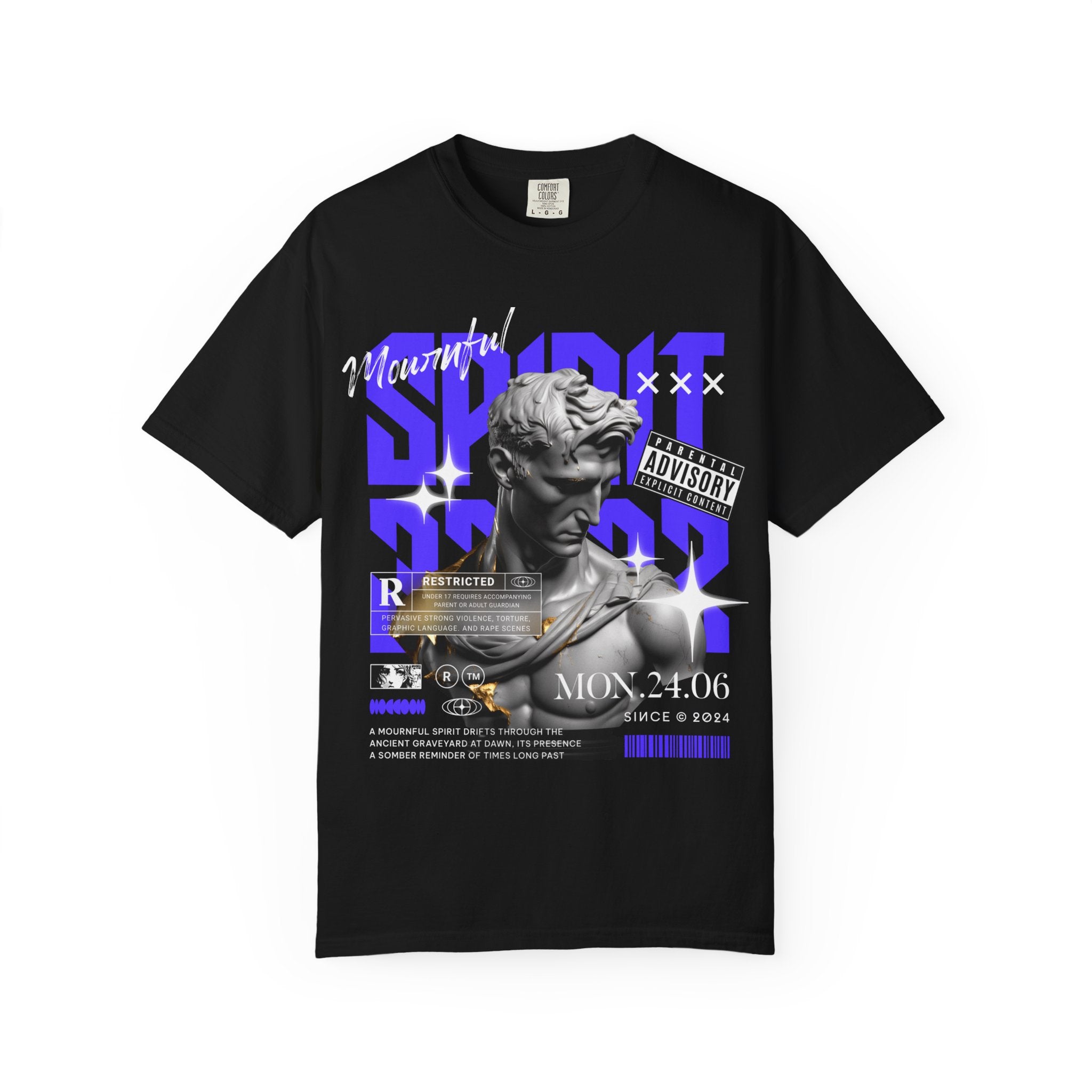 NewryB$ “Mournful Spirit Drops” Graphic Tee