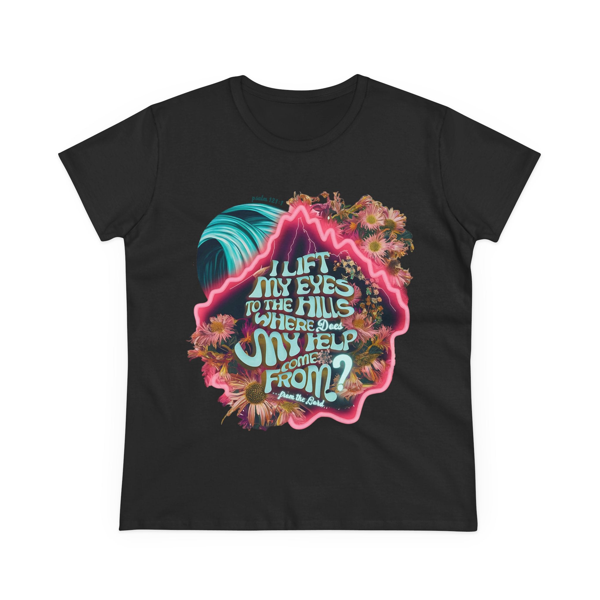 Help coming from the Lord
Women's Midweight Cotton Tee