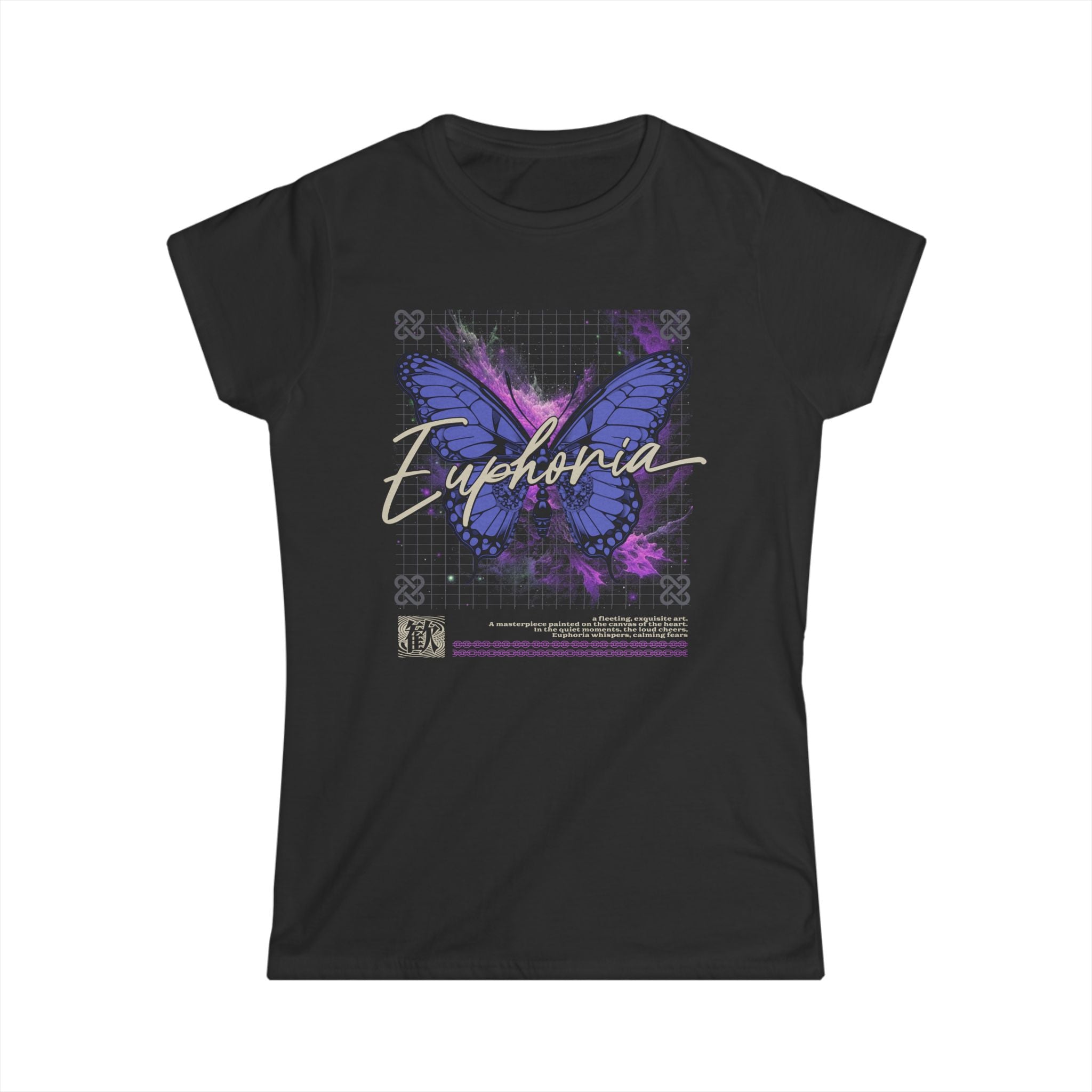 Euphoria Butterfly Tee — Women's Graphic Butterfly T-Shirt