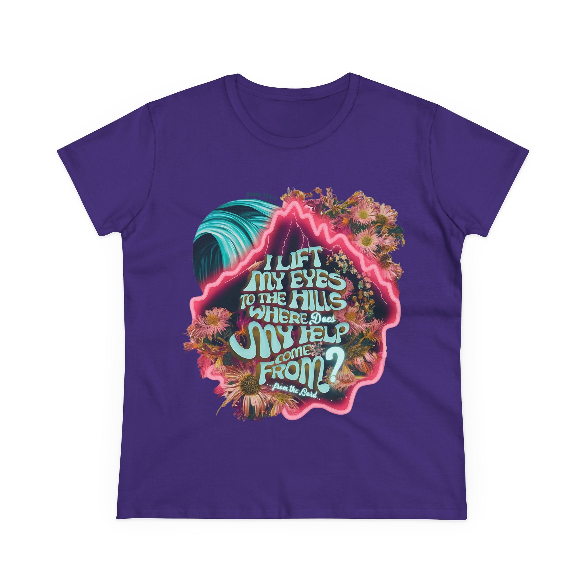 Help coming from the Lord
Women's Midweight Cotton Tee