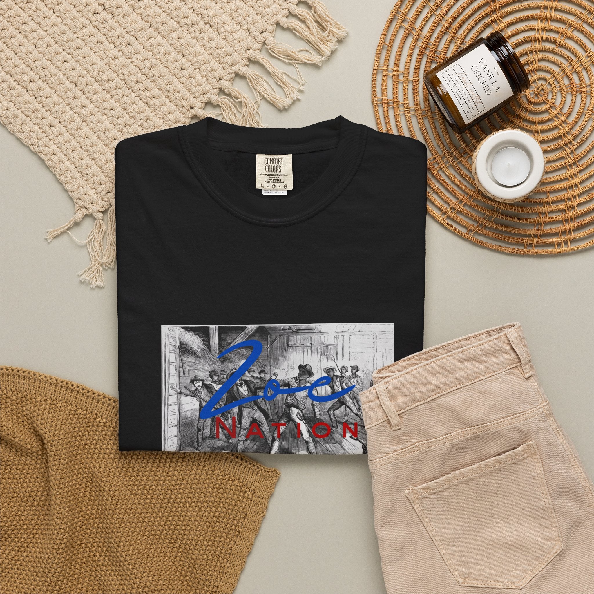 ( Zoe Nation) Unisex Garment-Dyed T-shirt