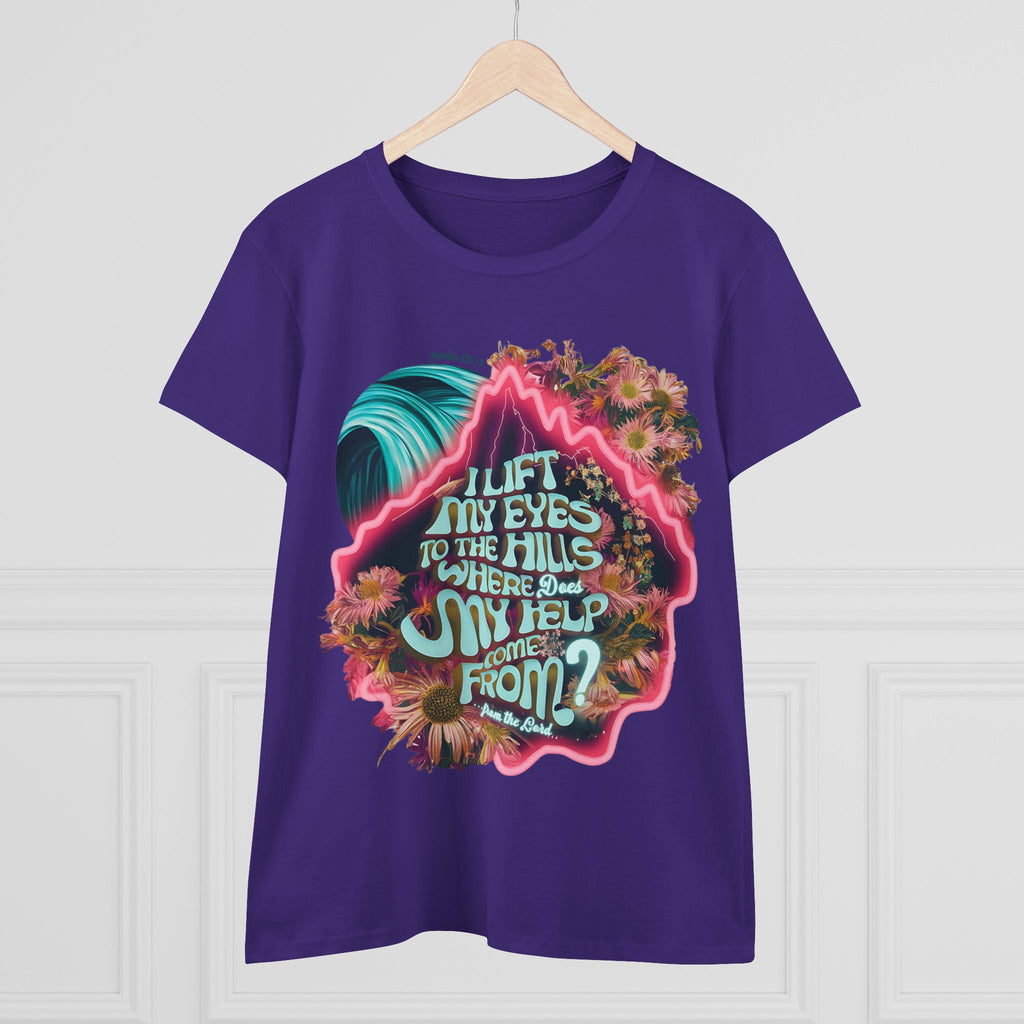 Help coming from the Lord
Women's Midweight Cotton Tee