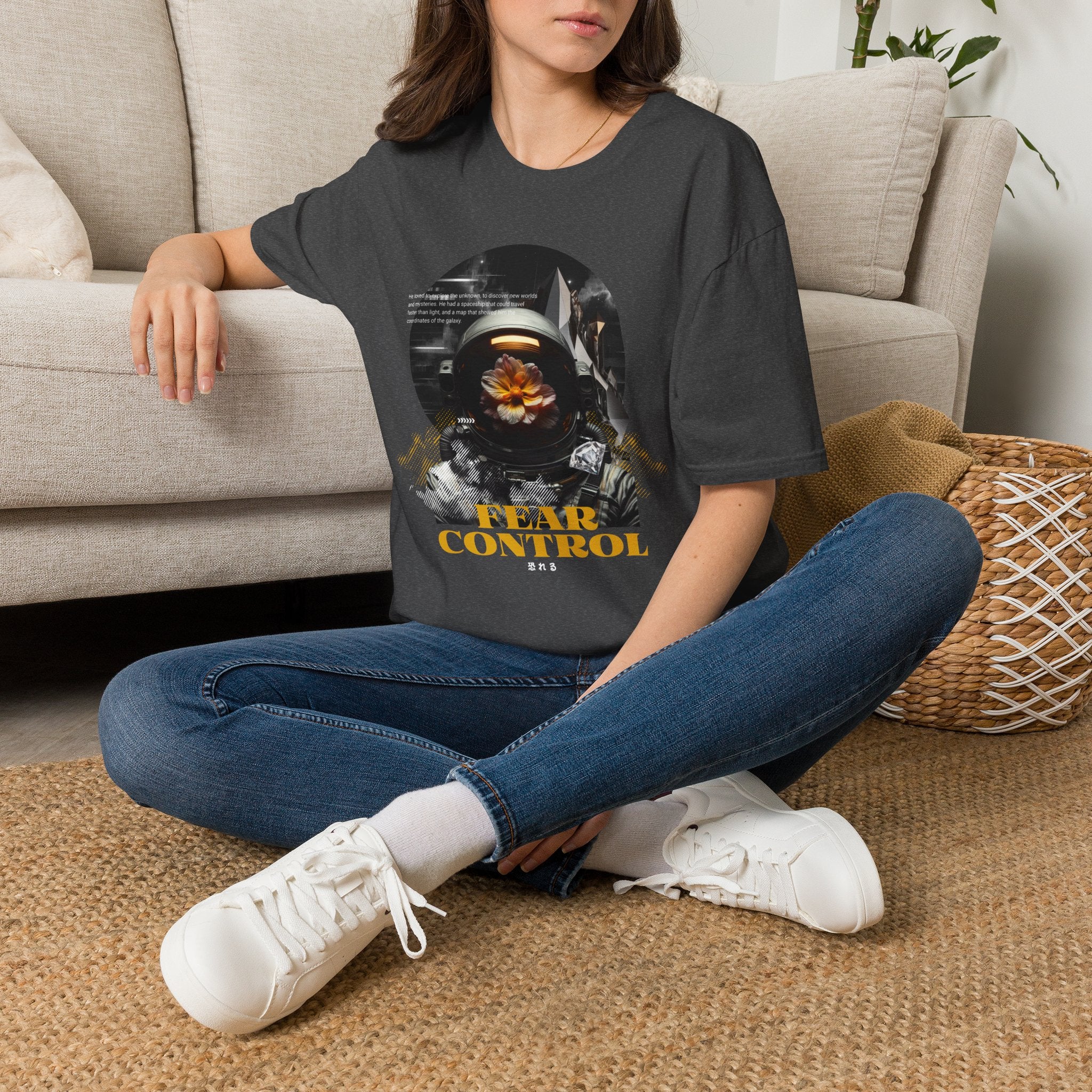 Fear Control design tee / Unisex Softstyle T-Shirt
