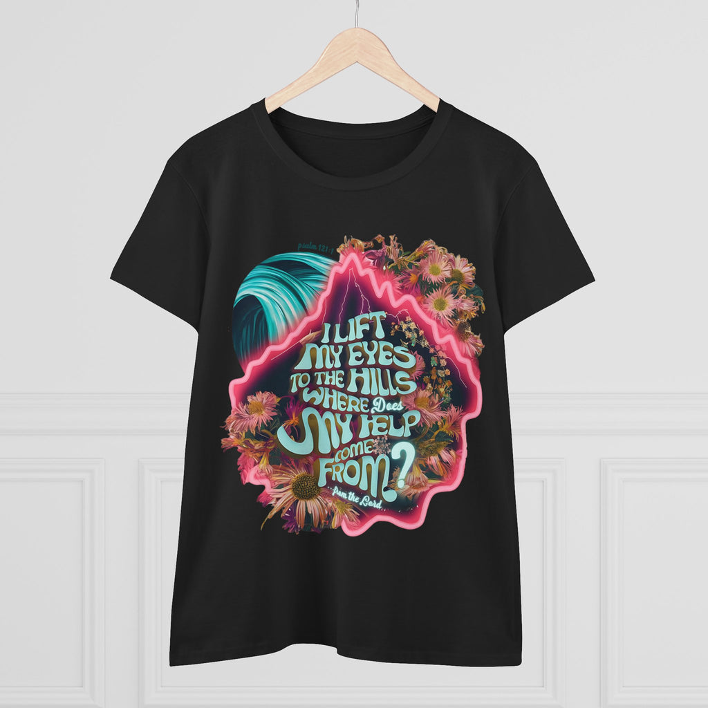 Help coming from the Lord
Women's Midweight Cotton Tee